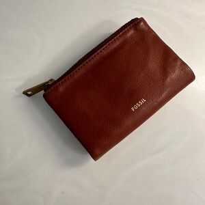 Fossil Brown Leather Wallet